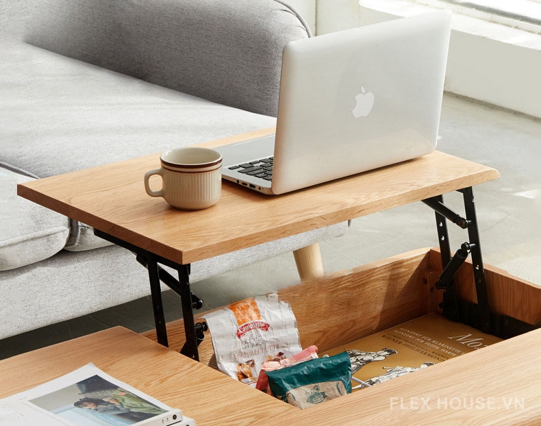 Khung nâng hạ bàn cà phê thủy lực giảm chấn KY101GC 7