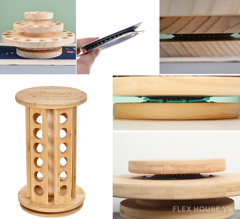 Mâm xoay đa năng hình vuông 6 inch KY613 2 Mâm xoay đa năng hình vuông 6 inch KY613 6