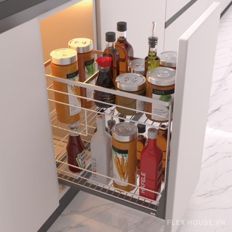 Nên Chọn Kệ Đựng Gia Vị Âm Tủ Loại Nào Cho Gian Bếp? 14 Nên Chọn Kệ Đựng Gia Vị Âm Tủ Loại Nào Cho Gian Bếp? 11