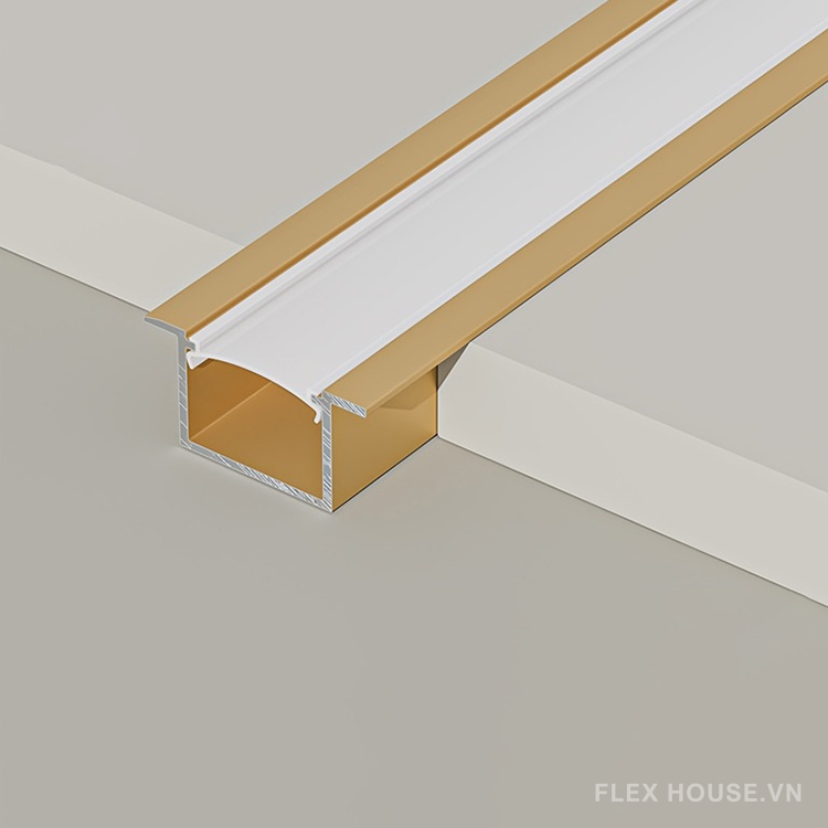 Nẹp Led chữ U thanh nhôm trang trí HB-DD-30 10