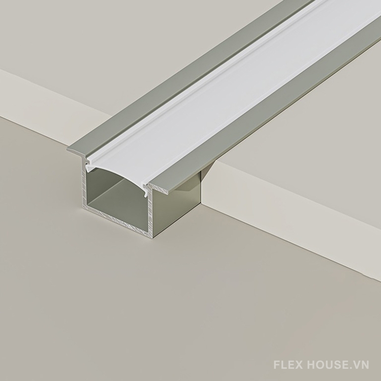 Nẹp Led thanh nhôm chữ U trang trí HB-DD-20 13