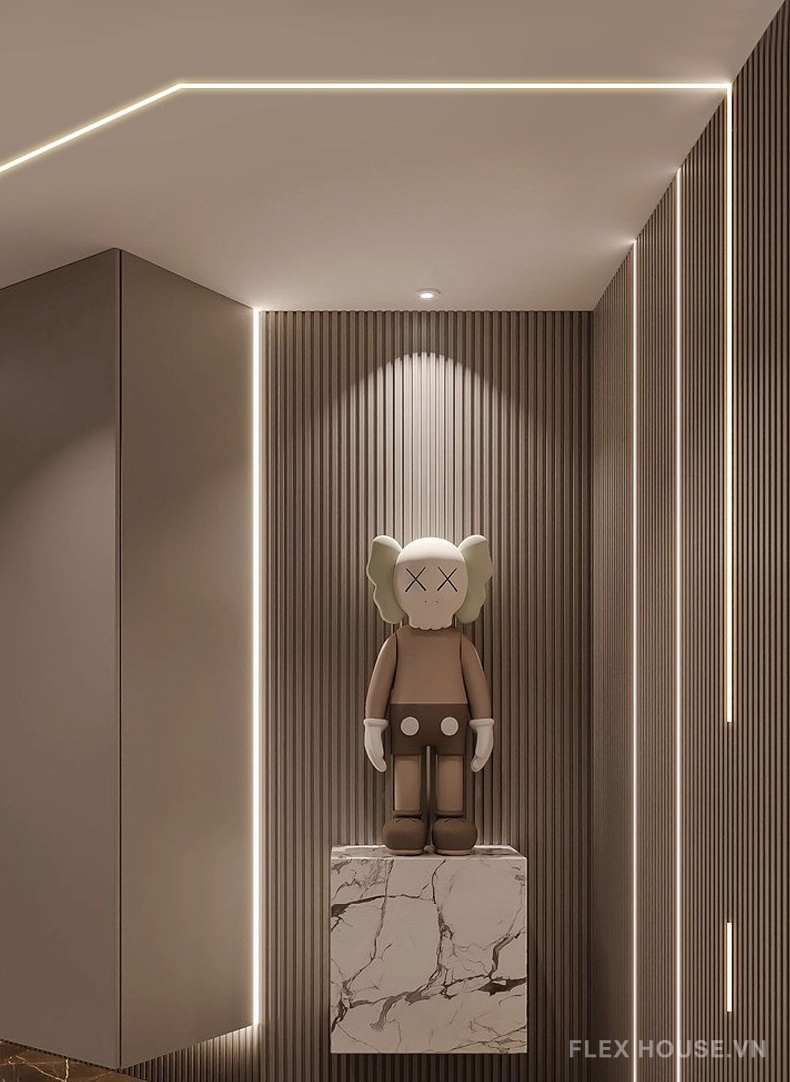 Nẹp Led thanh nhôm trang trí chữ U HB-DD-50 14