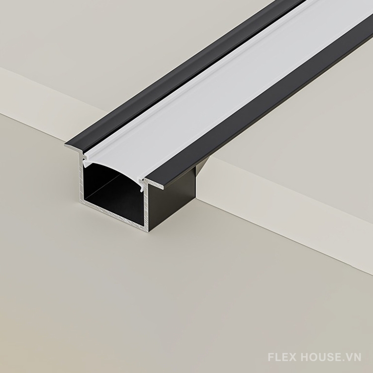 Nẹp Led thanh nhôm chữ U trang trí HB-DD-20 14