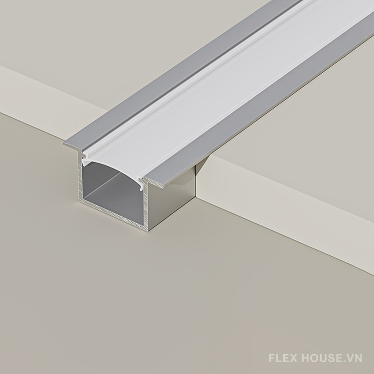 Nẹp Led thanh nhôm chữ U trang trí HB-DD-20 12