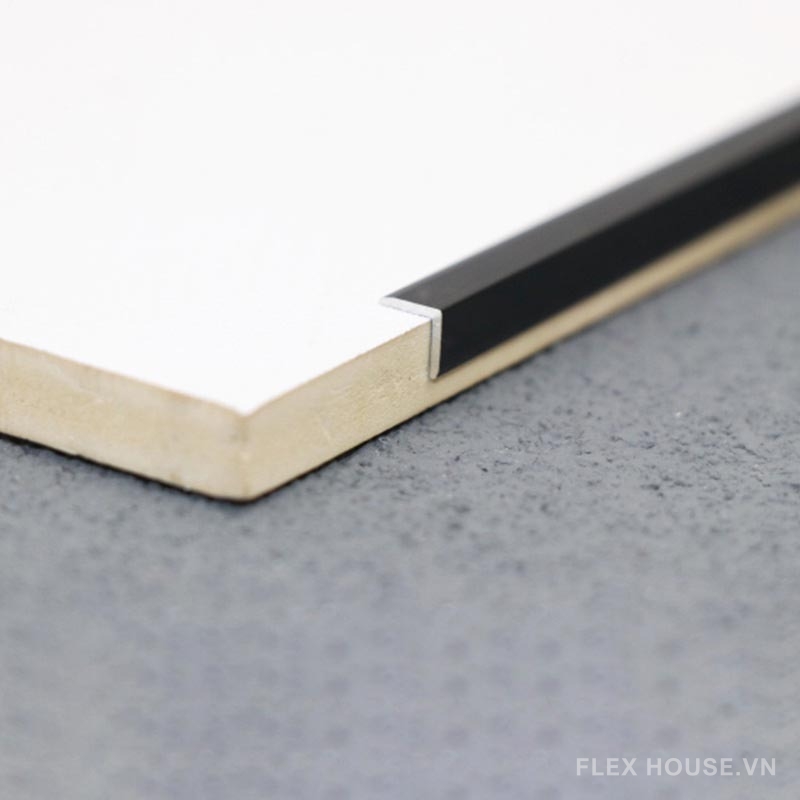 Nẹp chữ L 8x8mm trang trí tường hợp kim nhôm HZ-754 5 Nẹp chữ L 8x8mm trang trí tường hợp kim nhôm HZ-754 10