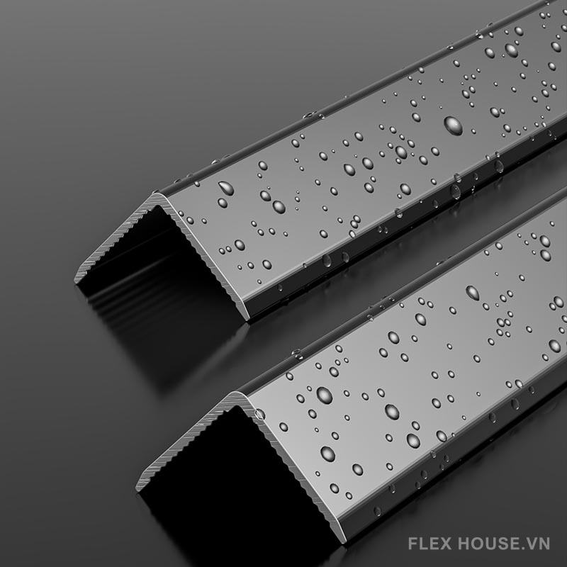 Nẹp chữ L trang trí tường hợp kim nhôm HB-YGZJ 7 Nẹp chữ L trang trí tường hợp kim nhôm HB-YGZJ 12