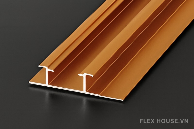 Nẹp hợp kim nhôm có khe Led BM-5226 3