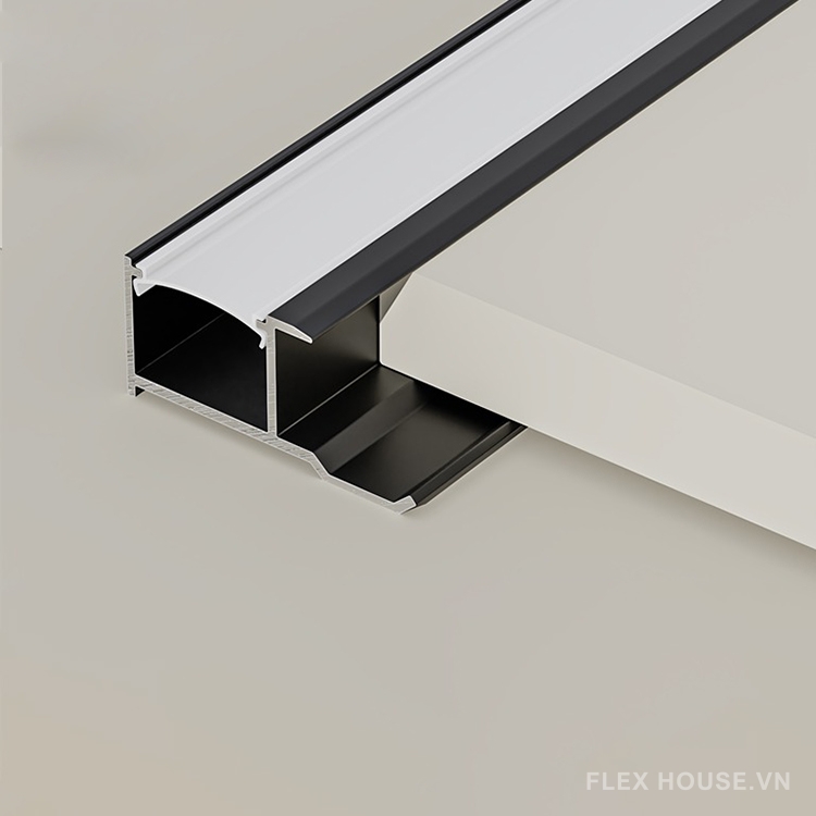 Nẹp kết thúc hợp kim nhôm có máng đèn Led HB-DD-SK-10 4 Nẹp kết thúc hợp kim nhôm có máng đèn Led HB-DD-SK-10 9