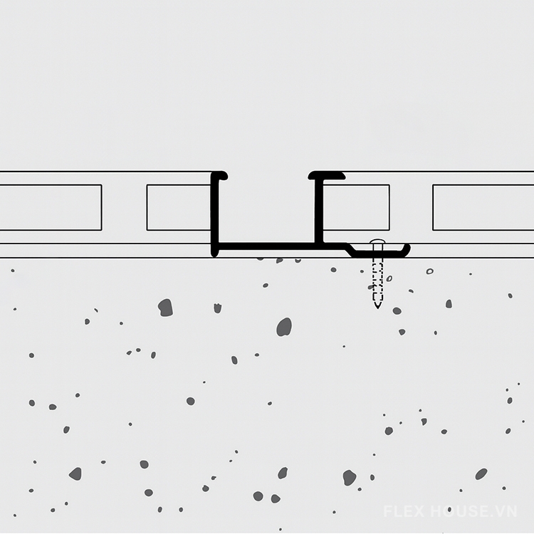 Nẹp kết thúc hợp kim nhôm có máng đèn Led HB-DD-SK-10 3 Nẹp kết thúc hợp kim nhôm có máng đèn Led HB-DD-SK-10 8