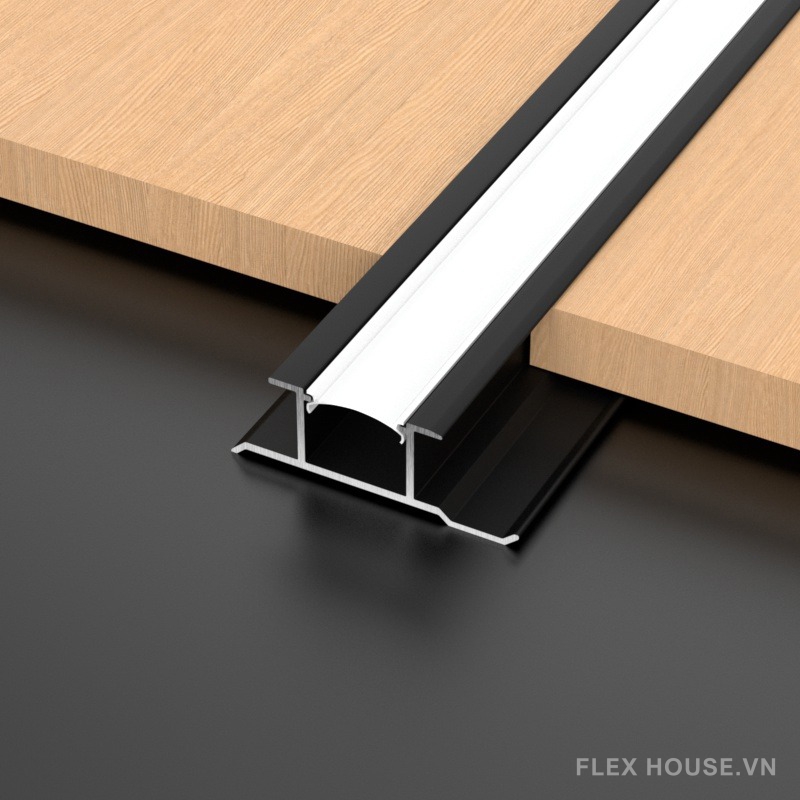 Nẹp trang trí thanh nhôm có máng đèn Led HB-DD-GZ-10 11 Nẹp trang trí thanh nhôm có máng đèn Led HB-DD-GZ-10 16