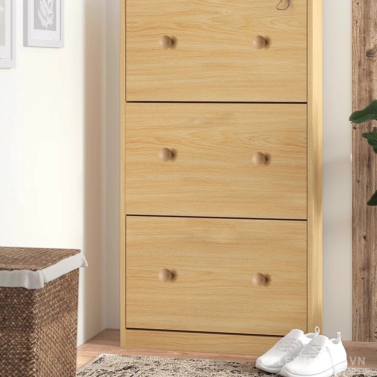 Núm tay nắm tủ bằng gỗ hình nấm YJ912 14