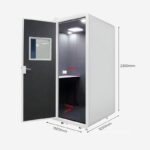 Phòng cách âm nghe điện thoại họp trực tuyến di động cho văn phòng FLS.LYP01