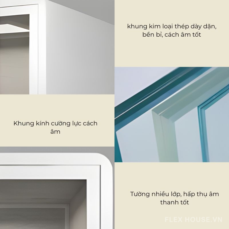 Phòng cách âm nghe điện thoại họp trực tuyến di động cho văn phòng FLS.LYP01 6 Phòng cách âm nghe điện thoại họp trực tuyến di động cho văn phòng FLS.LYP01