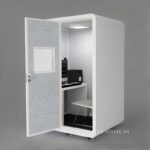 Phòng cách âm nghe điện thoại họp trực tuyến di động cho văn phòng FLS.LYP01