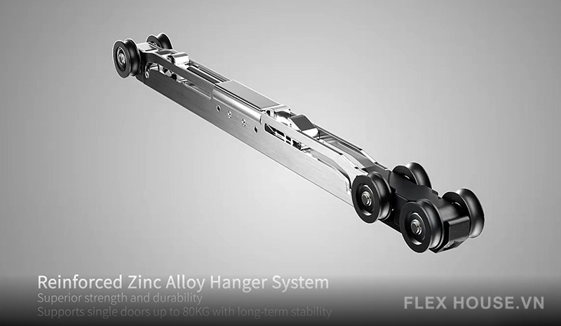 Phụ kiện cửa lùa đồng bộ không cánh chết 3 cánh T930.3D 12