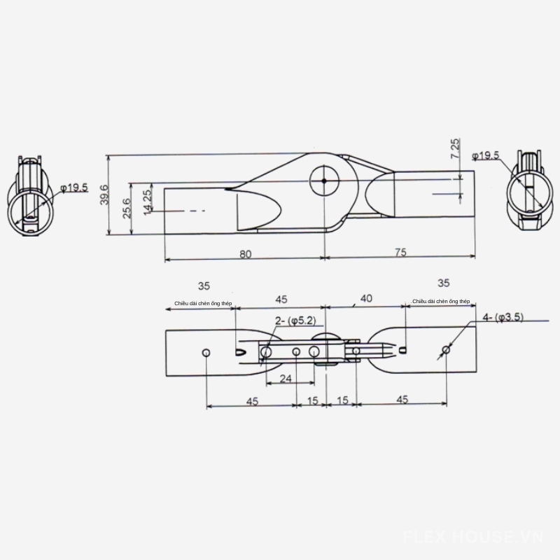 Phụ kiện điều chỉnh góc cho ghế ngồi bệt KF-J18 20
