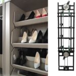 Phụ kiện kệ giày 360 độ nâng hạ điện 10 tầng FJH3914