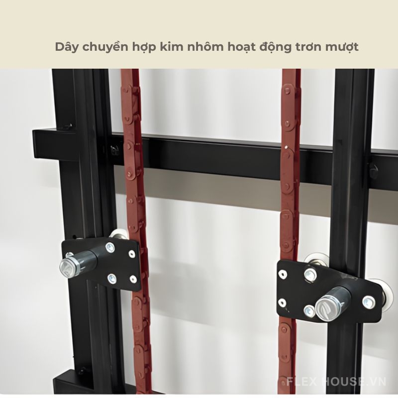 Phụ kiện kệ giày 360 độ nâng hạ điện 10 tầng FJH3914
