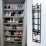 Phụ kiện kệ giày 360 độ nâng hạ điện 14 tầng FJH3917