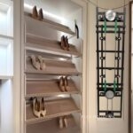 Phụ kiện kệ giày 360 độ nâng hạ điện 8 tầng FJH3915