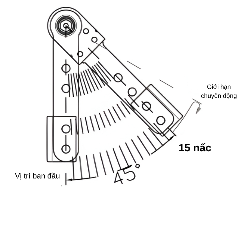 Phụ kiện khớp nối điều chỉnh góc nhiều nấc CHF5084 7 Phụ kiện khớp nối điều chỉnh góc nhiều nấc CHF5084 13