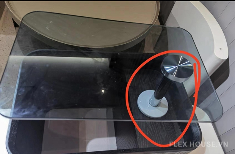 Phụ kiện nâng hạ mặt bàn kính xoay 360 độ KY342 3 Phụ kiện nâng hạ mặt bàn kính xoay 360 độ KY342 8