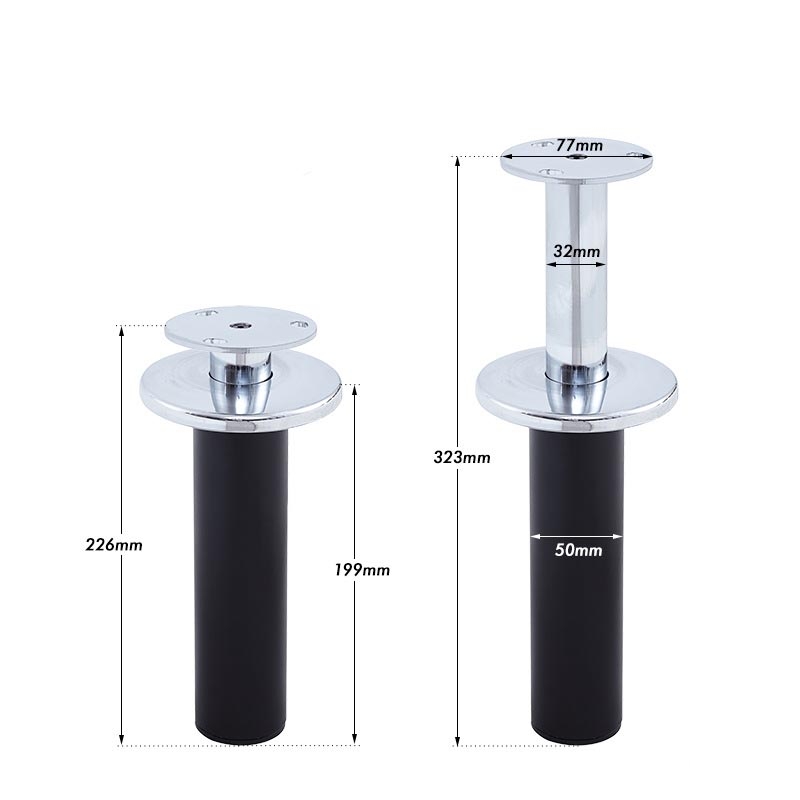 Phụ kiện nâng hạ mặt bàn kính xoay 360 độ KY342 5 Phụ kiện nâng hạ mặt bàn kính xoay 360 độ KY342 10