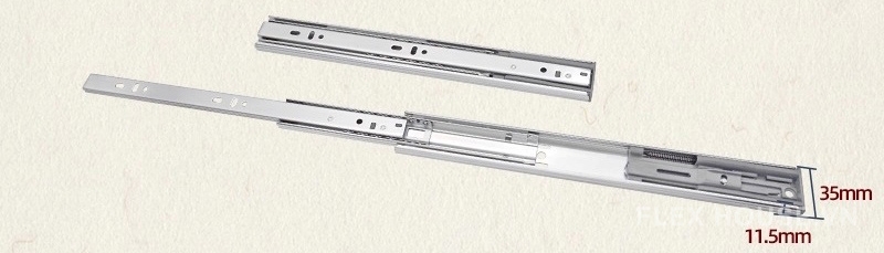 Ray bi giảm chấn 3 tầng bằng thép cán nguội LR5905 11