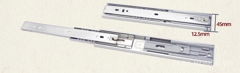 Ray bi giảm chấn 3 tầng bằng thép cán nguội LR5905 12