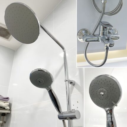 Sen tắm nóng lạnh massage 5 chế độ phun Inax BFV-1115S-3C (2)