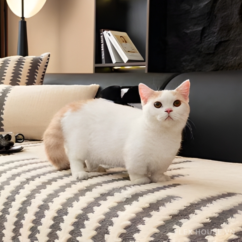 Tấm phủ ghế sofa Chenille cao cấp chống trượt PJ3128