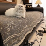 Tấm phủ ghế sofa Chenille chống trượt cao cấp PJ7016