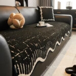 Tấm phủ ghế sofa Chenille dệt nổi độc đáo PJ3829