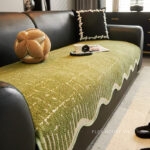 Tấm phủ ghế sofa Chenille dệt nổi độc đáo PJ3829