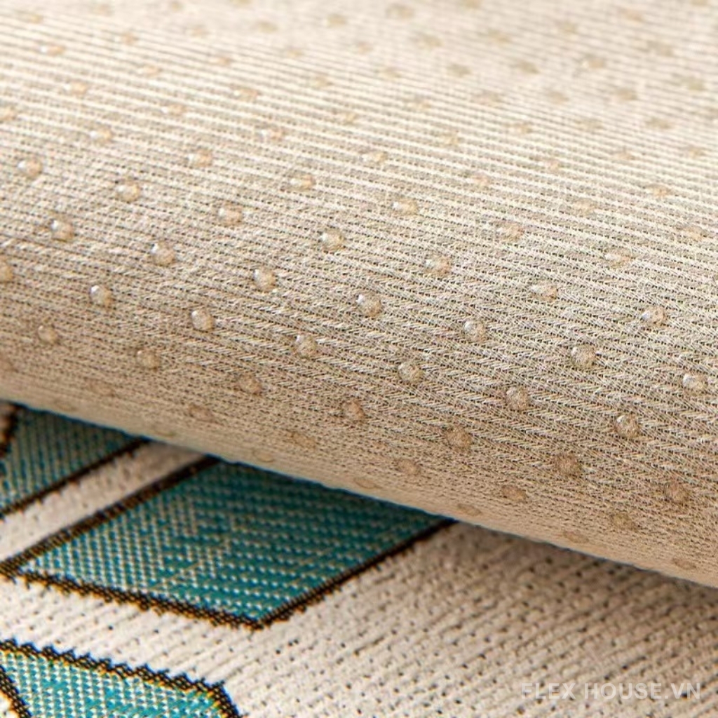 Tấm phủ ghế sofa Chenille hình học đối xứng PJ0982 12