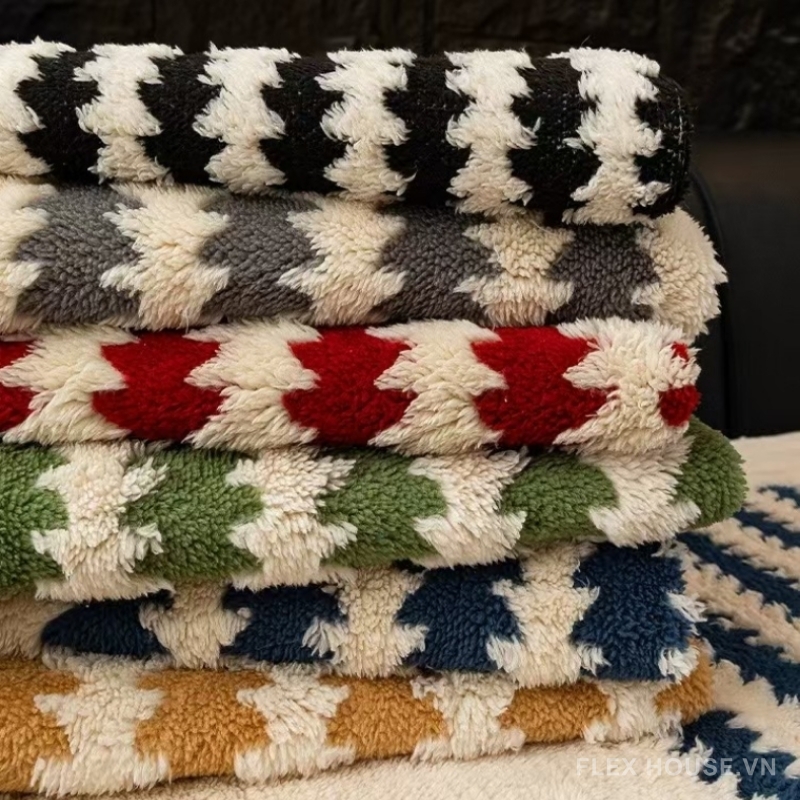 Tấm phủ ghế sofa Chenille phong cách Bắc Âu PJ3127 3 Tấm phủ ghế sofa Chenille phong cách Bắc Âu PJ3127