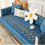 Tấm phủ ghế sofa Chenille phong cách Bohemian PJ0983