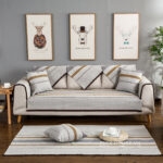 Tấm phủ ghế sofa cotton kiểu Châu Âu PJ6246