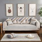 Tấm phủ ghế sofa cotton kiểu Châu Âu PJ6246