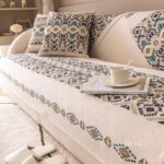 Tấm phủ ghế sofa cotton phong cách Bắc Âu PJ1333