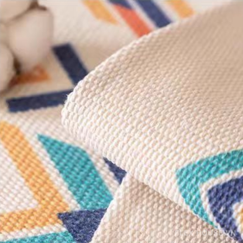 Tấm phủ ghế sofa cotton phong cách Bohemian PJ1334