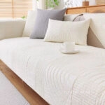 Tấm phủ ghế sofa cotton phong cách tối giản PJ4735