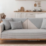 Tấm phủ ghế sofa cotton tối giản hiện đại PJ0934