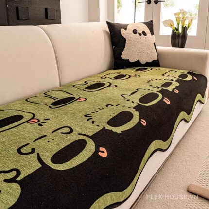 Tấm phủ ghế sofa họa tiết hoạt hình dễ thương PJ9863