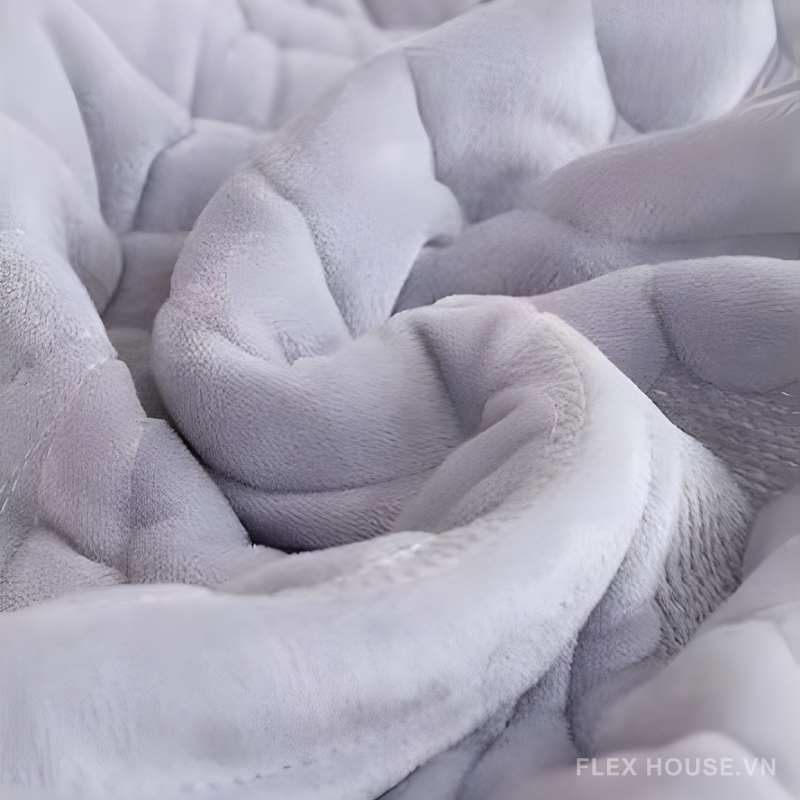 Tấm phủ ghế sofa nhung kiểu lá nổi 3D PJ4389 9