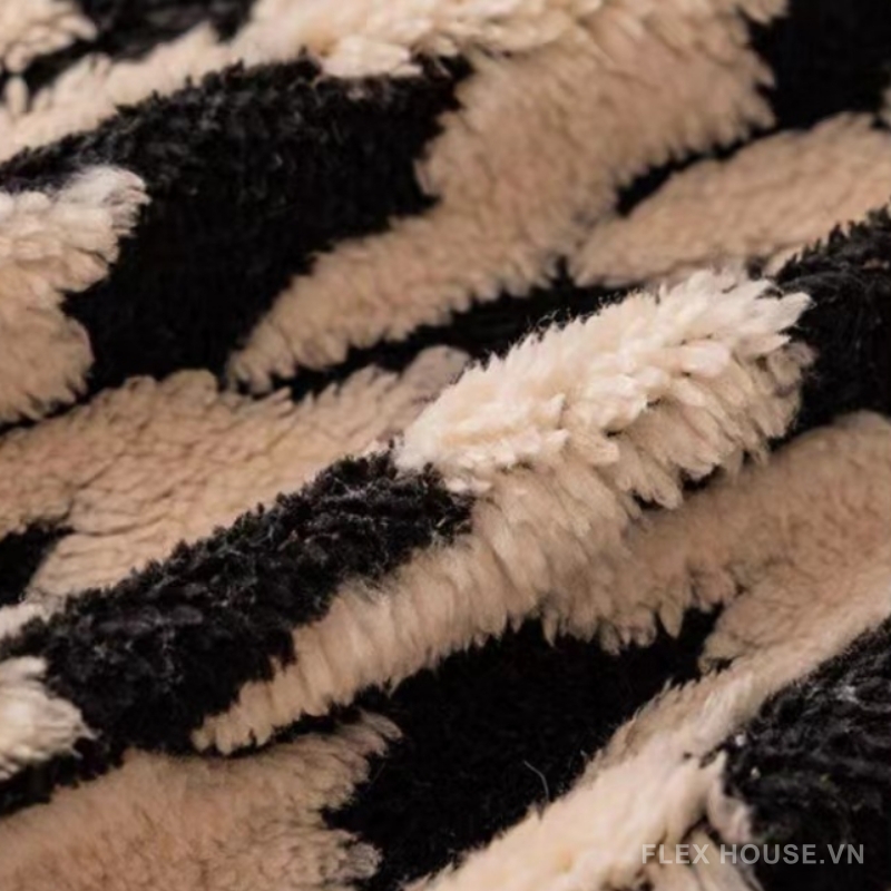 Tấm phủ ghế sofa vải nhung họa tiết răng sói PJ8748 5 Tấm phủ ghế sofa vải nhung họa tiết răng sói PJ8748 7