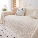 Tấm phủ ghế sofa vải nhung lông mịn cao cấp JP7862