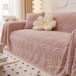 Tấm phủ ghế sofa vải nhung lông mịn cao cấp JP7862