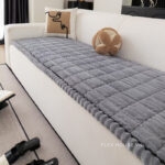 Tấm phủ ghế sofa vải nhung sọc nổi PJ7693