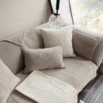 Tấm phủ ghế sofa vải nhung tối giản hiện đại PJ4087